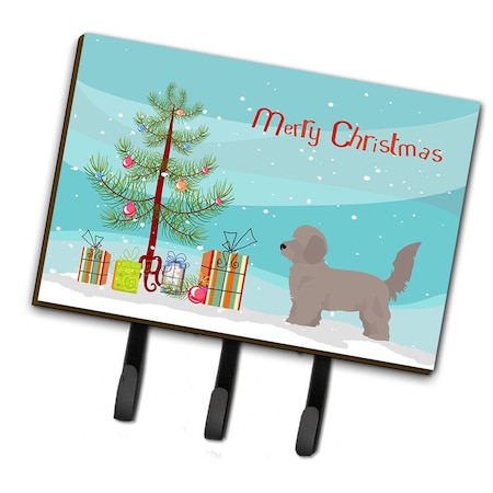Carolines Treasures Doxiepoo Christmas Tree Leash or Key Holder CK3826TH68